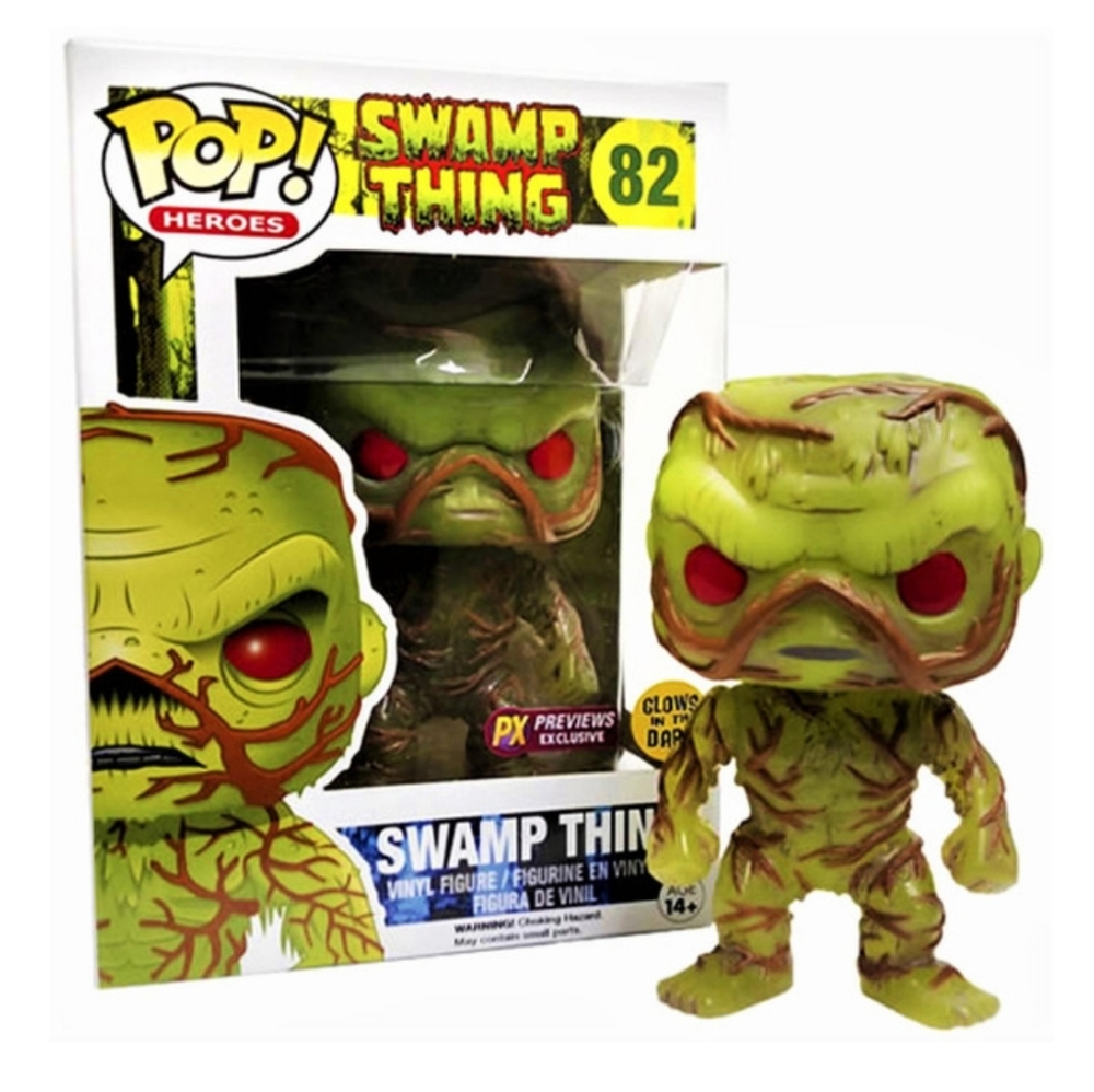 DC Universe Swamp Thing Funko- Preview Exclusive & Glows in the Dark
